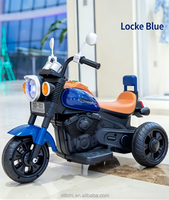 Moto Tricycle Électrique pour Enfants Style Cruiser en Plastique, Batterie 6V4.5Ah, Jouet Voiture pour Garçons et Filles, Cadeau Idéal, Vente en Gros