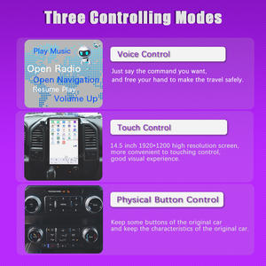 Autoradio 14.5 pouces pour <span class=keywords><strong>Ford</strong></span> F150 Raptor 2015-2021 Android stéréo <span class=keywords><strong>GPS</strong></span> Navigation lecteur multimédia sans fil Carplay unité principale - Product Image 4