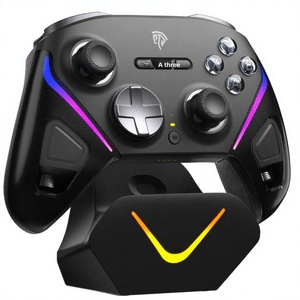 EasySMX D10 Nuevo Gamepad para PC, Joystick TMR, Gatillos de Corte Dual, Base de Carga Inteligente con Inicio/Parada, Inalámbrico 2.4G, Tipo-C para PC - Product Image 1