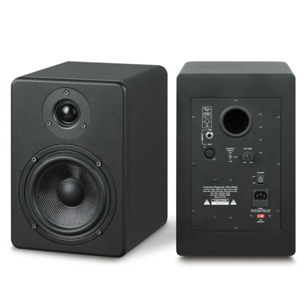 Accuracy Pro Audio C6 Professional Audio 6 inch Mini Bidirectional Near Field Monitors Studio Power jb speakers