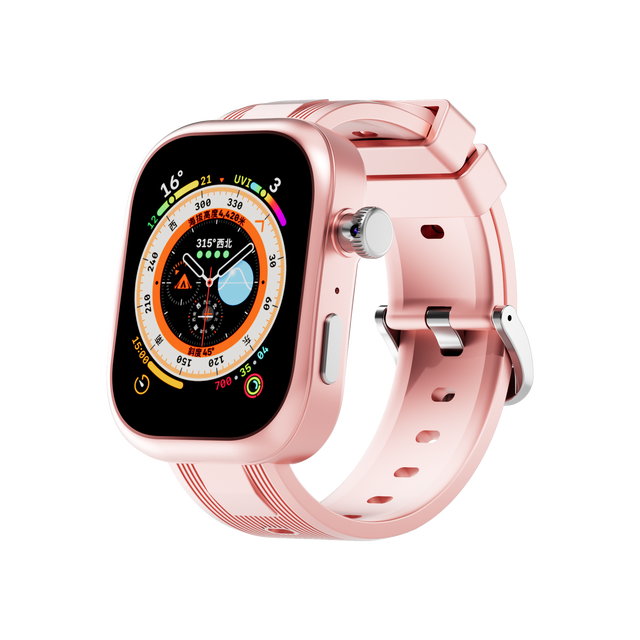 Wholesale IP67 Android Smart Square OLED Display Sports Electronic Watch for Children Long-Lasting Battery Life Magnetic