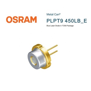 Diode laser bleue Ams-OSRAM PLPT9 450LB_E en boîtier métallique <span class=keywords><strong>TO90</strong></span>, 440 nm à 455 nm, pour projection, éclairage laser professionnel pour scène - Product Image 2