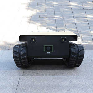 多機能<span class=keywords><strong>RC</strong></span>ラバートラック足回りロボットプラットフォームスマートロボットラバートラックシャーシタンクシャーシ - Product Image 4