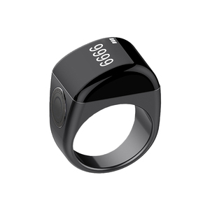 Anillo de Dhikr 2026 con contador electrónico, anillo de oración árabe Qibla para musulmanes, regalo con alarma de Azan, regalo islámico, anillo de Zikr - Product Image 4