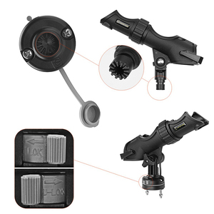 HOMFUL-accesorios <span class=keywords><strong>de</strong></span> pesca <span class=keywords><strong>de</strong></span> barco marino, soporte básico <span class=keywords><strong>de</strong></span> caña <span class=keywords><strong>de</strong></span> pescar <span class=keywords><strong>de</strong></span> Kayak ajustable <span class=keywords><strong>de</strong></span> 360 grados - Product Image 5