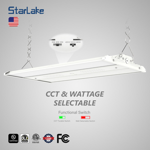 ETL 300 Wát 5000K <span class=keywords><strong>Led</strong></span> tuyến tính ánh sáng bay cao với cảm biến chuyển động 3 điện có thể điều chỉnh và 3cct có thể điều chỉnh <span class=keywords><strong>Led</strong></span> cửa hàng đèn cho hội thảo - Product Image 2