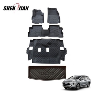 Hilux revo piso mat plástico de auto barato esteras para piso otros exterior Accesorios para <span class=keywords><strong>Pajero</strong></span> conjunto completo de - Product Image 5