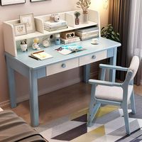 Bureau Minimaliste en Bois Massif 2026 – Dernier Design, Hauteur Réglable, Table d'Ordinateur Double Moderne et Légère de Luxe pour Bureau