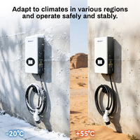 Chargeur de voiture CCS2 7KW DC Station de charge murale Chargeur électrique EV pour une charge en toute sécurité