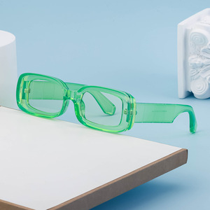 Gafas de Sol Cuadradas Unisex JSD-98025, Montura de PC, Protección UV400, Montura Completa Clase 2, Diseño Moderno - Product Image 3