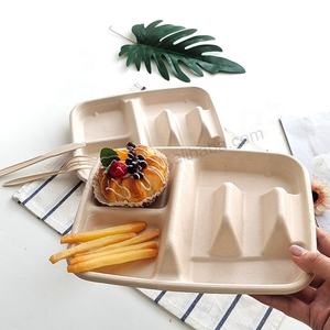 Caja <span class=keywords><strong>para</strong></span> llevar de bagazo de caña de azúcar <span class=keywords><strong>con</strong></span> dos compartimentos <span class=keywords><strong>para</strong></span> hot dogs - Product Image 3