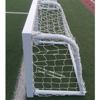 Buts de football mobiles en aluminium 2m * 3m Buts de football professionnels pleine grandeur pour enfants et adultes Buts de terrains de football intérieur