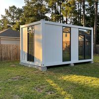 Contenedor Modular Prefabricado Portátil de Diseño Moderno y Compacto