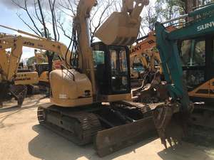 Mini pelle sur chenilles chat 308C d'occasion, mise à niveau, en bon état - Product Image 2