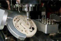 Machine de fraisage CNC dentaire à 5 axes CDM5Z Pro la plus vendue pour la zircone, le PEEK, le PMMA, la cire