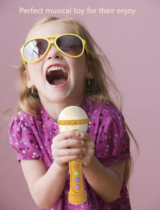 Vente en gros <span class=keywords><strong>Changeur</strong></span> <span class=keywords><strong>de</strong></span> <span class=keywords><strong>voix</strong></span> et 10 comptines intégrées Microphone jouet chantant sans fil pour enfants pour les tout-petits - Product Image 6