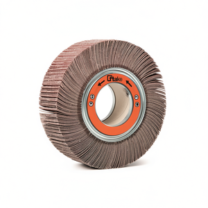 Ttake Abrasive Cloth Flap <b>Wheel</b> 200x30x54 Mm With Hole For <b>Grinding</b> And Polishing - Product Image 2
