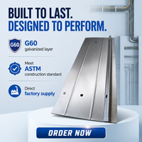 Soleado de drenaje galvanizado G60 FHA-7, estándar ASTM, suministro de fábrica, personalización disponible