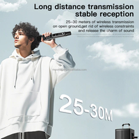 Microphone sans fil professionnel, micro dynamique sans fil rechargeable, récepteur VHF, micro sans fil pour karaoké, pour le chant en église