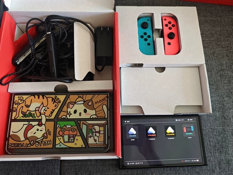 Refurbished Nintendo <strong>Switch</strong> OLED <strong>Game</strong> with Linux OS and 144Hz Refresh Rate