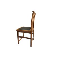 Chaises de salle à manger de luxe en fer forgé de style chinois, durables, pour hôtels, maisons d'hôtes et restaurants, mobilier de restauration