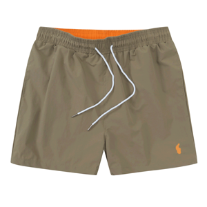 Shorts de Playa para Hombre, de Malla, para Verano, de Alta Calidad, Casuales, Cómodos, con Cordón Ajustable, Diseño de Cinco Cuartos - Product Image 1