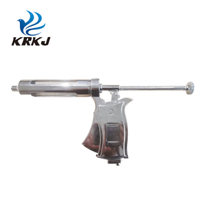 CETTIA KD114 многоразовый ветеринарный шприц для домашнего скота 50 мл непрерывный металлический пистолетный шприц с калибровкой - Product Image 4