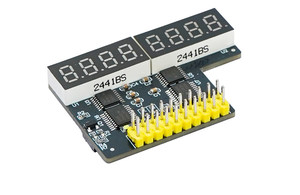 โมดูลจอแสดงผล 7 ส่วนแบบแอนโอดทั่วไป 8 หลัก, FPGA IO ไดรฟ์โดยตรง, ACM-HEX8 โมดูลจอแสดงผล 7 ส่วน 8 หลัก W925 - Product Image 2