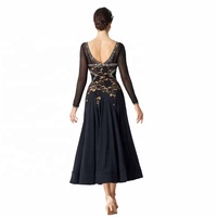 M-2010 danse de salon robes valse tango pratique vêtements vêtements de danse lisse simple élégante salle de bal pratique robe à vendre