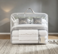 Chemin de table jacquard de luxe géométrique tissé de qualité supérieure, taille personnalisée, doré, pour la maison, l'hôtel, la chambre, les banquets, les mariages, avec oreillers
