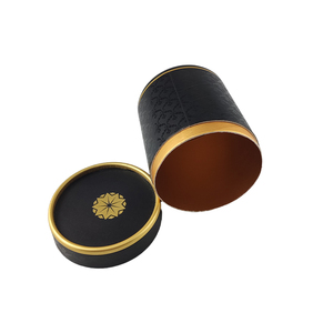 Wholesale round custom candle boxes packaging round box cylinder packaging with lids