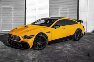 สำหรับ Mercedes AMG GT GT43 GT50 GT53 GT63 GT63S ชุดแต่งกันชนหน้า-หลังขนาดใหญ่ วัสดุเรซิ่นไฟเบอร์ พร้อมสเกิร์ตข้างและคิ้วไฟหน้า รุ่นพิเศษ - Product Image 5