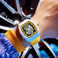 Montres-bracelets pour hommes ONOLA 3826W, décontractées et élégantes, étanches, design tonneau unique, montres à quartz pour hommes, Relogio Masculino
