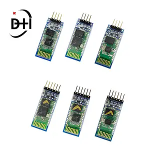 HC-05 HC-06 RF 무선 블루 치아 트랜시버 슬레이브 모듈 HC05 / HC06 RS232 / TTL UART 변환기 및 어댑터 Arduino