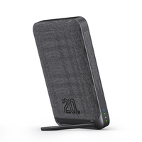2025 banque d'alimentation sans fil magnétique de haute qualité d'usine 6700mAh haute capacité Portable charge rapide 20W support