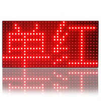Kaliteli P10 açık DIP kırmızı Led modülü P10 DIP yeşil/beyaz/mavi kaydırma reklam ekran Led paneli