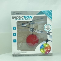 Nouveau jouet volant RC, hélicoptère, balle volante, jouet à induction, jouet électrique, drone pour enfants, avec lumières LED clignotantes