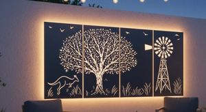 Customized Laser Cut Decorative Outdoor Privacy Art <b>Metal</b> <b>Screens</b> <b>Panels</b> Corten Steel Garden <b>Screen</b> - Product Image 6