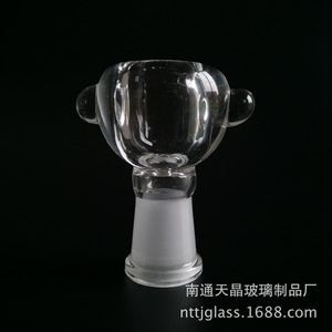 Tianjing Glass Smoking Pipe 14 19mm Colored Bowl Multi Functional <b>Hookah</b> Accessory - Product Image 5