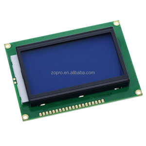 파란색 백라이트 노란색-녹색 백라이트 LCD12864B 12864 디스플레이 모듈 5V 병렬/직렬 인터페이스 (ST7920 컨트롤러 포함) - Product Image 6