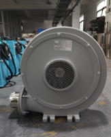 Souffleur d'air chaud à moyenne pression de 10 kW, souffleur d'air chaud industriel à haut volume d'air pour le séchage et le chauffage industriels