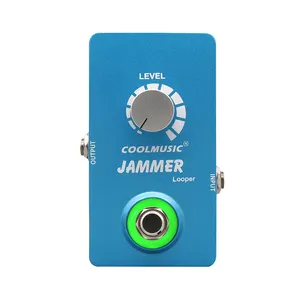 Pedal de pré-amplificador para guitarra, pedal de gravação de baixo digital