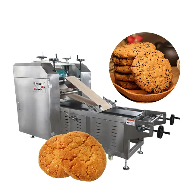 전기/가스 회전하는 오븐을 가진 기계를 형성하는 400 kg/h 연약한 건빵