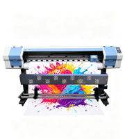 Imprimante jet d'encre éco-solvant grand format 1,6 m XP600/i3200 pour impression de vinyle, affiches et toiles