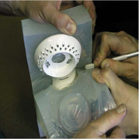 Ensemble de deux composants de silicone A et B pour créer des moules pour la résine époxy/l'impression 3D en résine