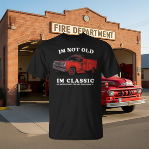 Camiseta Im Not Old Im Classic Los Angeles County Fire Dept Rescue Squad 51 - Product Image 3