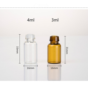 Empty <strong>Custom</strong> 1ml 2ml 3ml 5ml Glass Penicillin <strong>Vial</strong> Medical Ampule clear Amber Glass Bottle - Product Image 6