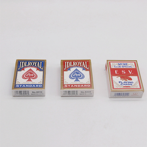 Juego de cartas de póquer estándar de 54 Barajas con logotipo personalizado impreso, paquete de 12 cartas de papel - Product Image 2