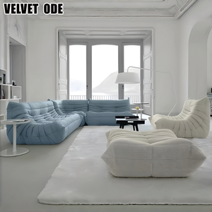 Sofá <span class=keywords><strong>Togo</strong></span> Comprimido, Sofá Caterpillar, Juego de Sofás de Esquina de Tela de Alta Calidad, Nueva Llegada, Cojines Extraíbles para un Hogar Confortable - Product Image 6