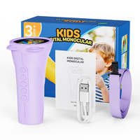 Lupa de Bolsillo con Cámara de Calidad Superior, Monocular, Telescopio Digital de 2 Pulgadas con Aumento de 10X para Niños